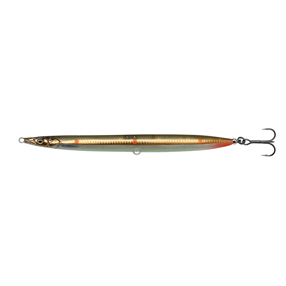Savage Gear Sandeel Pencil Hotspot 9cm - 13gr Sandeel Copper Orange Dots - Wobler thumbnail