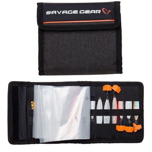 Savage Gear Flip Wallet Rig and Lure holds 14 & 8 bags
