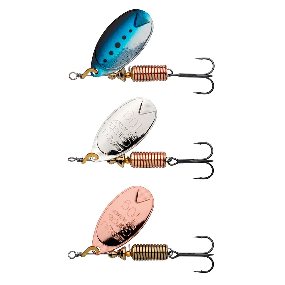 Abu Garcia Fast Attack 3-pack 4,5 G - Spinnere
