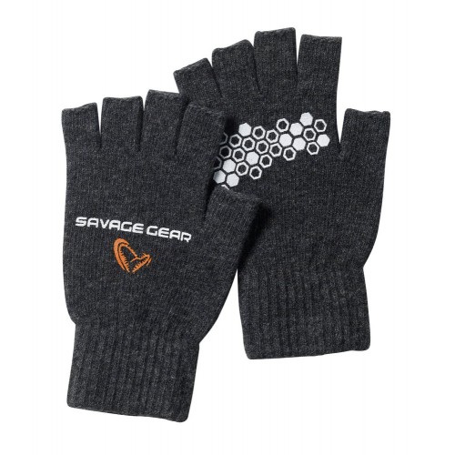 Savage Gear Knitted Half Finger Glove