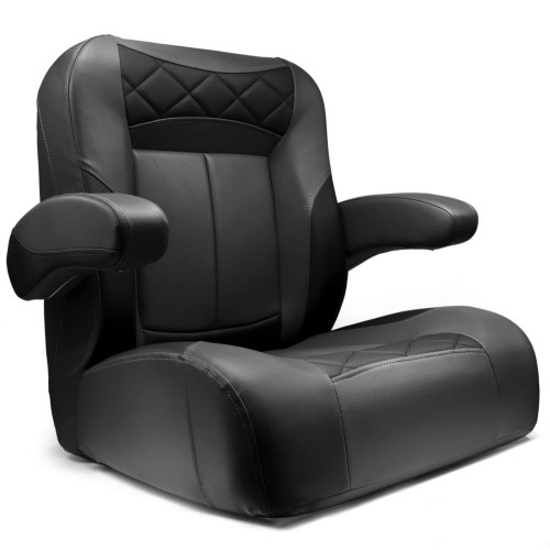 Waterside Reclining Dark Series Captains Deluxe Low - klapbart armlæn