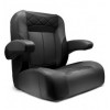 Waterside Reclining Dark Series Captains Deluxe Low - klapbart armlæn